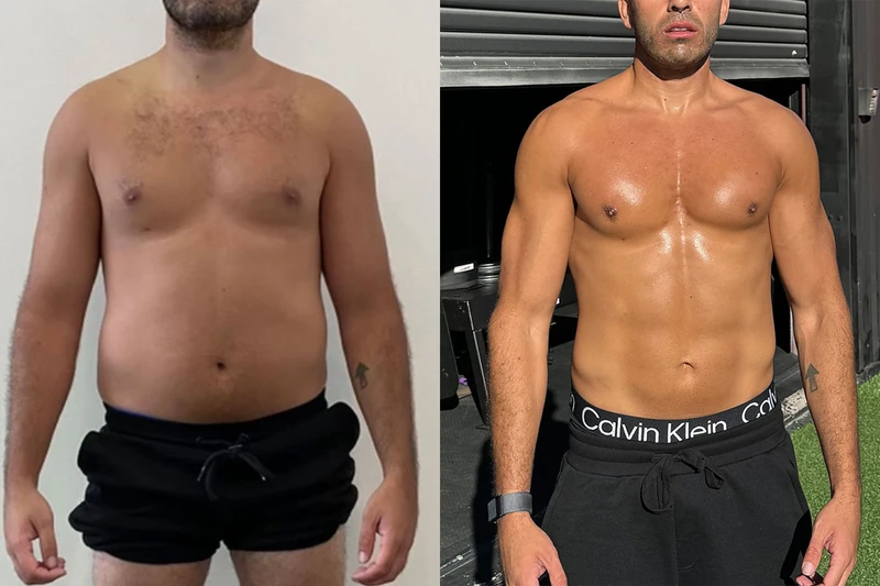 Client transformation 5, complete supplied before and after comparison