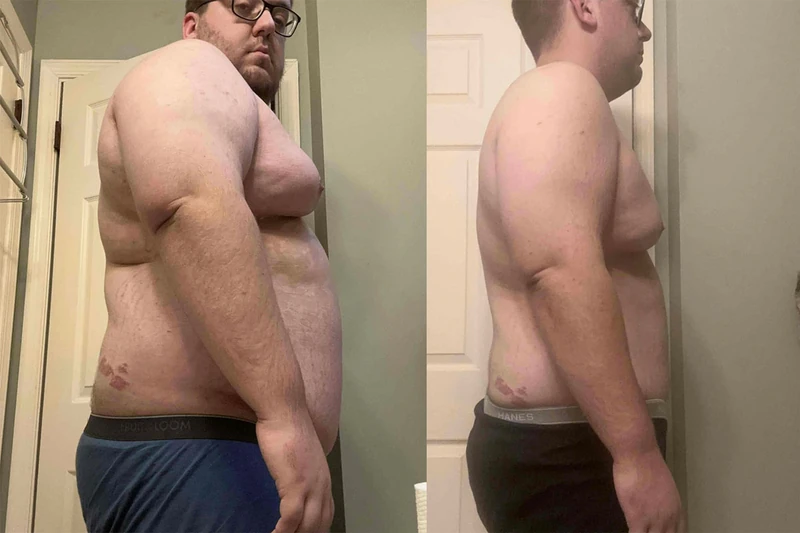 Client transformation 6, complete supplied before and after comparison